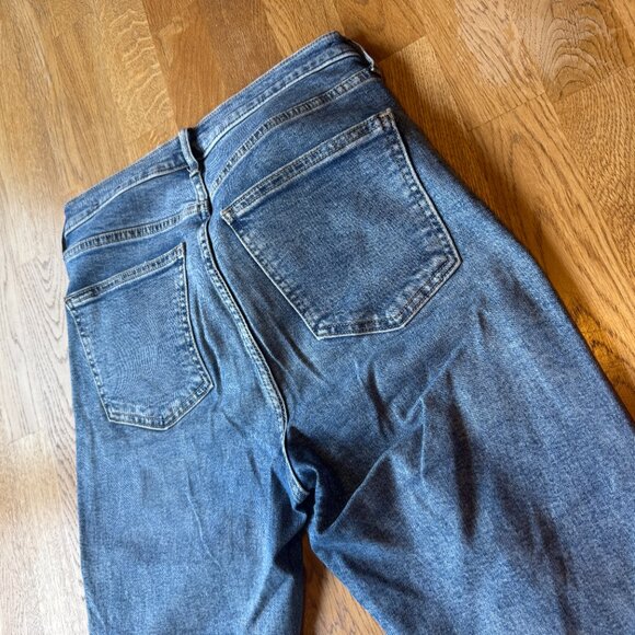 GAP Denim Distressed Cigarette Jeans Size 6/28 Regular - Picture 4 of 14